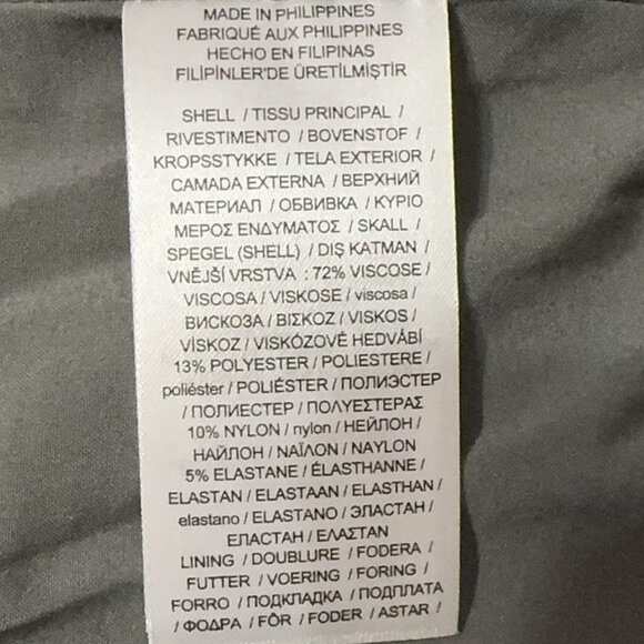 Ralph Lauren Lauren Women's Herringbone Jacquard-Knit Blazer Grey 2 - Picture 8 of 9